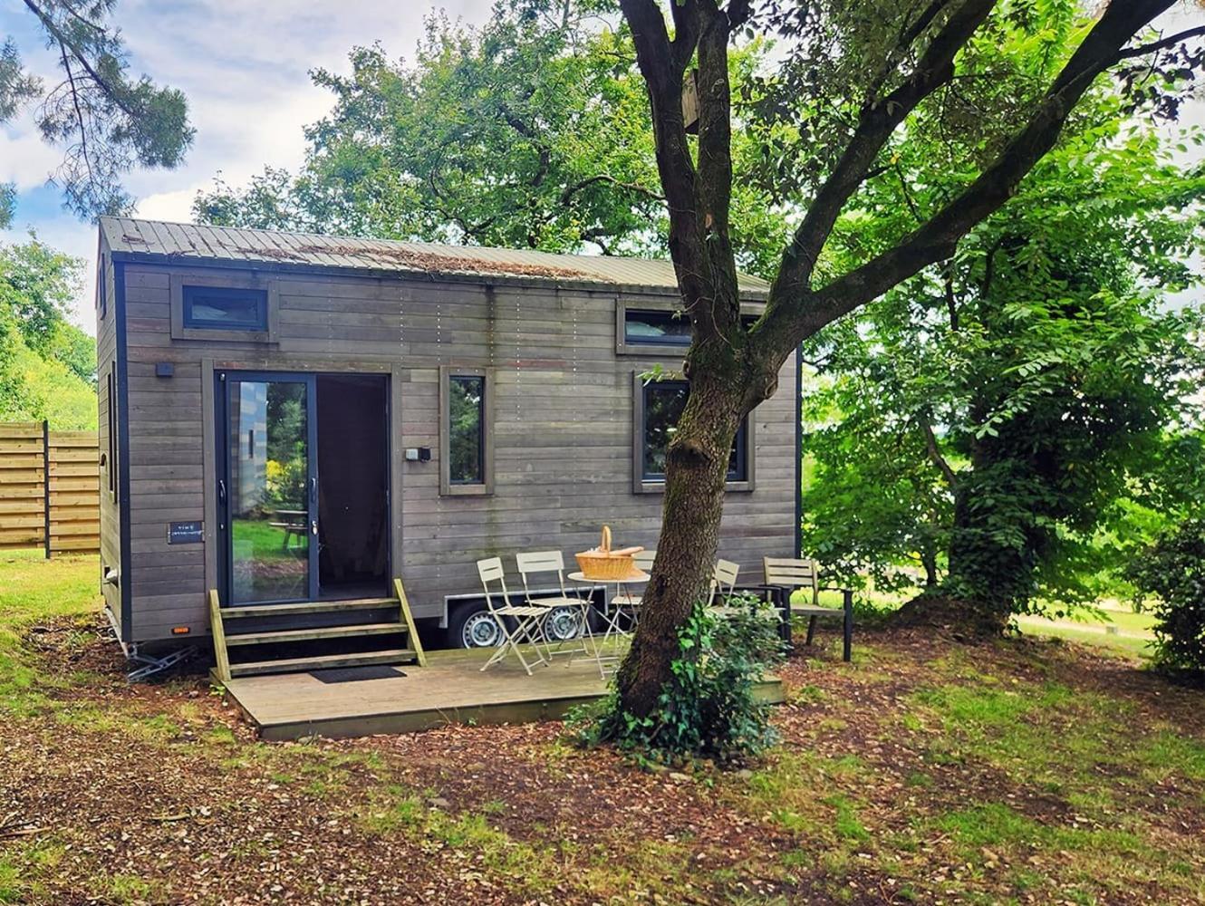Gites & Tiny Houses Les Hauts De Toulvern Baden Camera foto