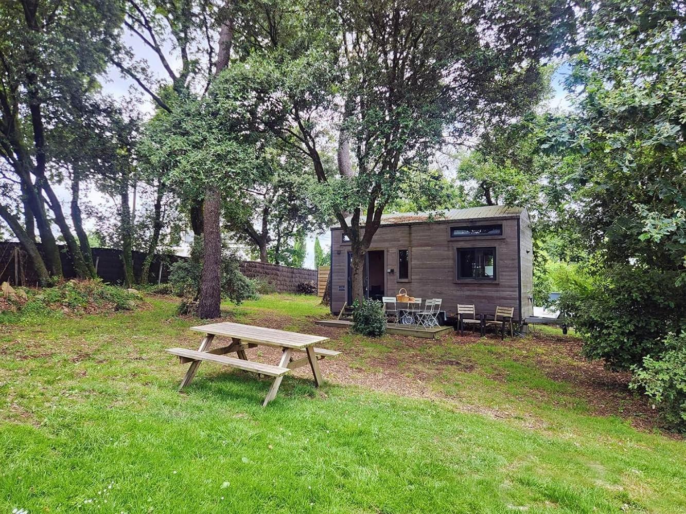 Gites & Tiny Houses Les Hauts De Toulvern Baden Camera foto