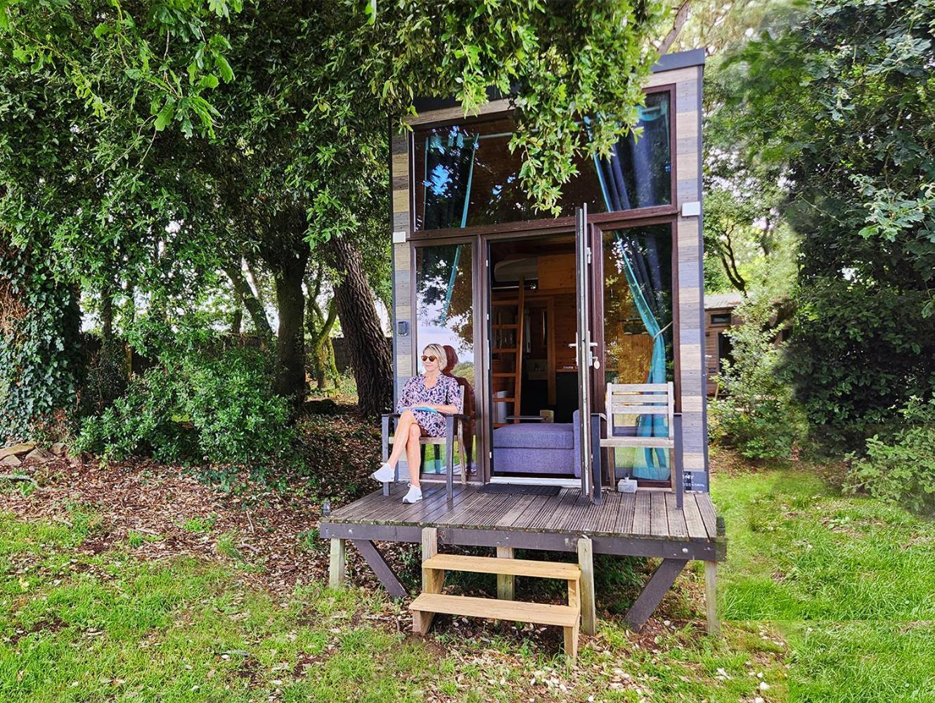 Gites & Tiny Houses Les Hauts De Toulvern Baden Camera foto