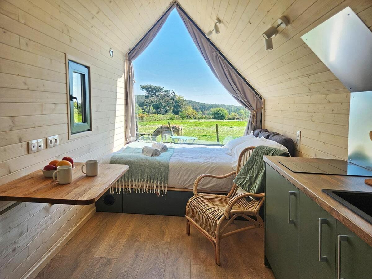 Gites & Tiny Houses Les Hauts De Toulvern Baden Camera foto