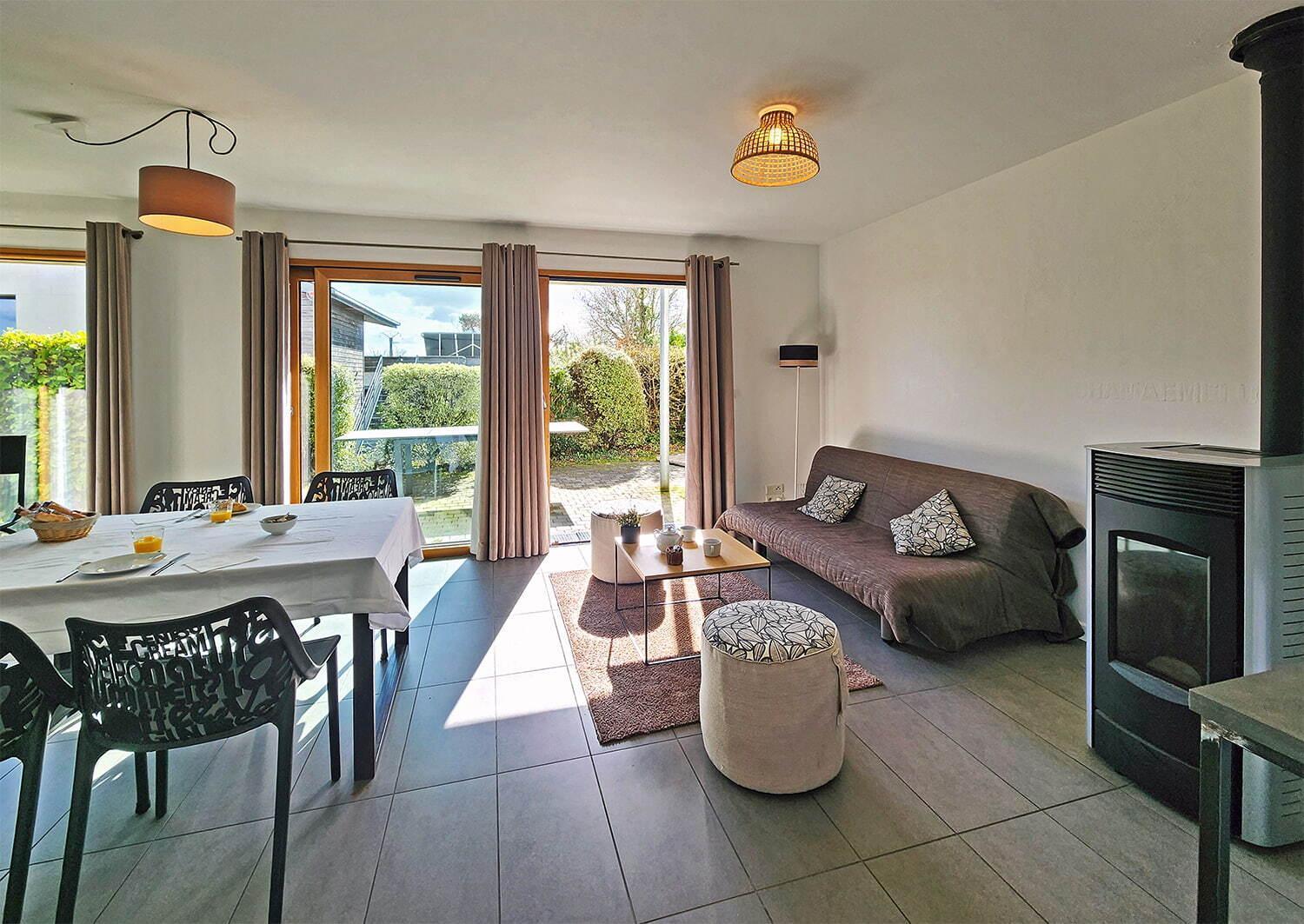 Gites & Tiny Houses Les Hauts De Toulvern Baden Camera foto