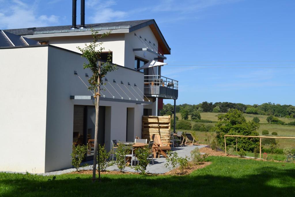 Gites & Tiny Houses Les Hauts De Toulvern Baden Camera foto